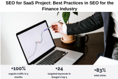 SEO for SaaS Project: Best Practices in SEO for the Finance Industry
